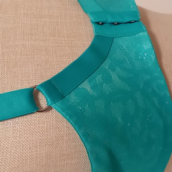 🌻Ambrielle Turquiose Lace Everyday Full Coverage T Shirt Bra Sz 40D NWOT - Picture 4 of 9